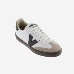Zapatillas Victoria Berlín Ciclista Blanco punta serraje-3