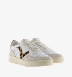 Zapatillas Victoria blancas V Leopardo otoño/invierno lengueta borreguillo-2