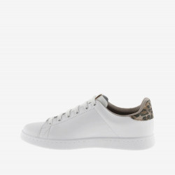 Zapatillas Victoria Leopardo y blanco de piel-3