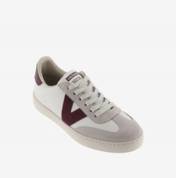 Zapatillas Victoria para otoño - invierno burdeos-2