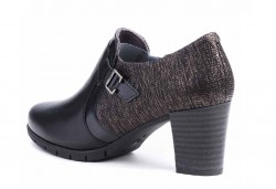 Zapato abotinado Pitillos 1273 piel negro-2