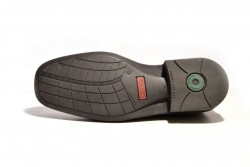 Zapato atado Notton vestir piel negro-3