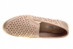 Zapato casual picado Doctor Cutillas nude-3
