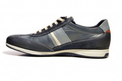 Zapato deportivo Fluchos Daniel 9713 piel azul oceano-2
