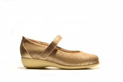 Zapato mercedes Doctor Cutillas licra piel beig mijares