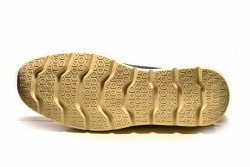 Zapato sport picado Clayan piel marino-3