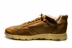 Zapato sport picado Clayan taupe-3