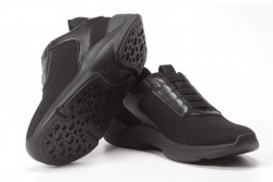 Zapatos sport Fluchos Atom negro elásticos-2