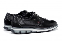 Zapatos atados piel Fluchos F0776 marino-3