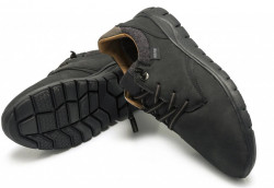Zapatos causales Mustang Aspen negro elásticos-2