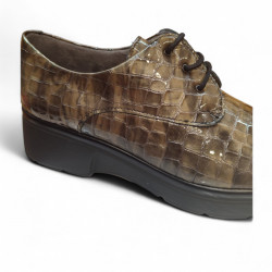 Zapatos con cordones Pitillos con suela gruesa para invierno-2