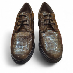 Zapatos con cordones Pitillos con suela gruesa para invierno-3