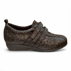 Zapatos de licra con velcros Doctor Cutillas negros-2