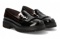 Zapatos flecos charol Pitillos 1720 negro-1