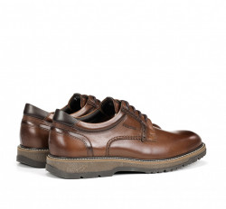 Zapatos Fluchos atados marrón camel otoño/invierno-2