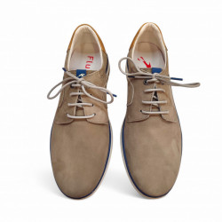 Zapatos Fluchos beige de estilo casual-2