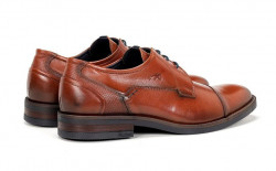 Zapatos Fluchos Theo puntera piel marrón-3