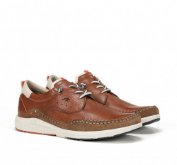 Zapatos Fluchos verano cordones cuero