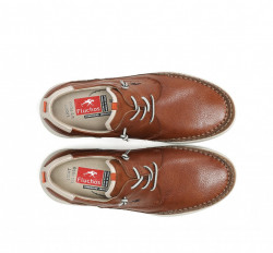Zapatos Fluchos verano cordones cuero-3