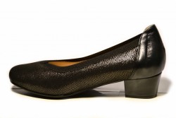Zapatos vestir Doctor Cutillas licra negro-3