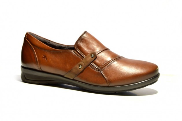 Mocasín Fluchos Noa 9154 piel sugar cuero-1