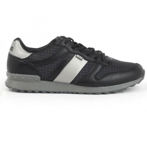 Zapatilla deportiva casual BASS3D negro-1