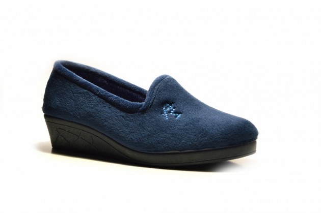 Zapatillas casa cerradas cuña Andinas 9270-1