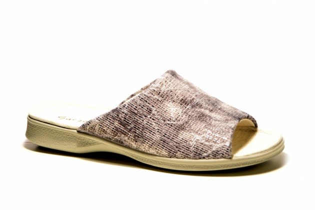 Zapatillas casa Garzón gris-1