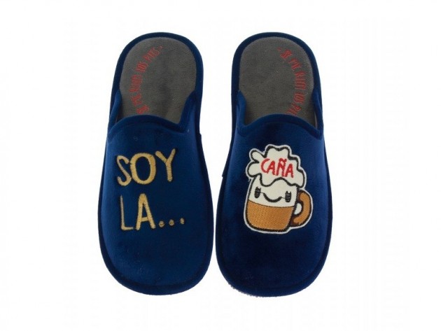 Zapatillas casa Relax Soy la caña -1
