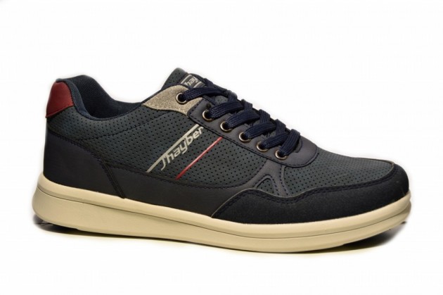 Zapatillas casuales J´hayber ligeras azul-1