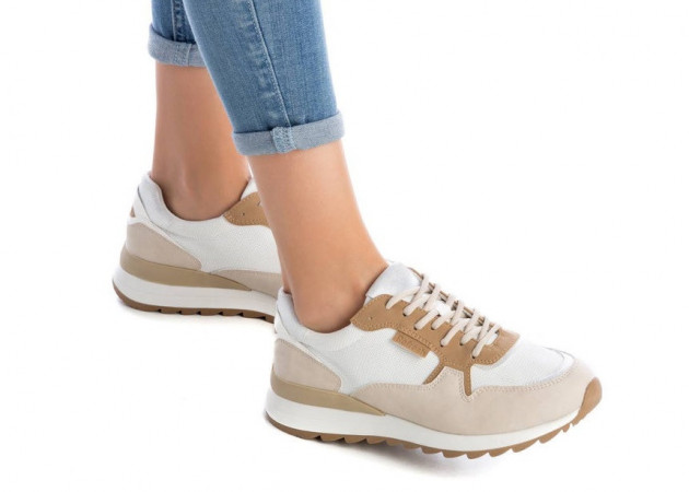 Zapatillas casuales Refresh originales beige-1