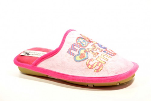 Zapatillas piso Relax Smile Rosa-1