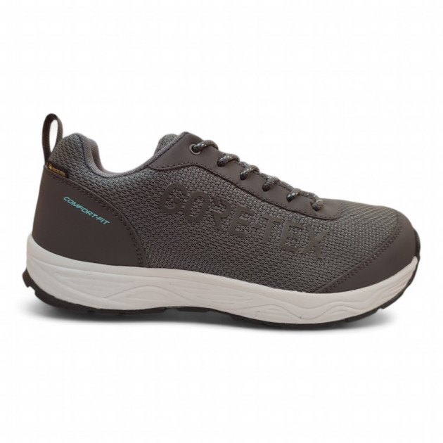 Zapatillas Treksta impermeables Gore-Tex gris-1