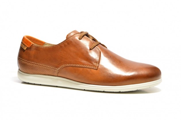 Zapatos cordones Pikolinos Faro piel cuero-1