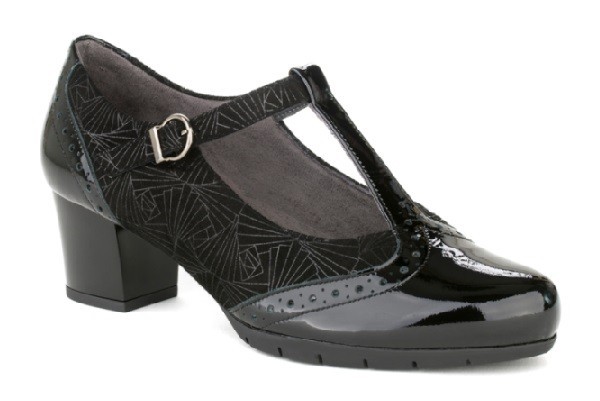 Zapatos Charol Tacón Negro Pitillos 5270 HBwUBrqnX